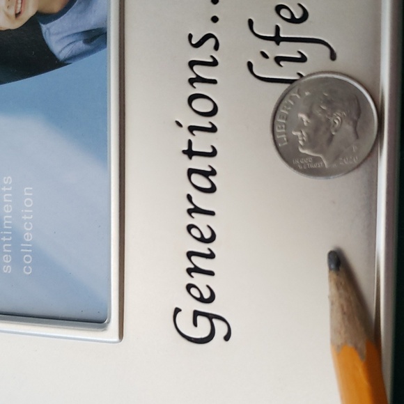 ☕ Metal Photo Frame 4 x 6 - Picture 3 of 7